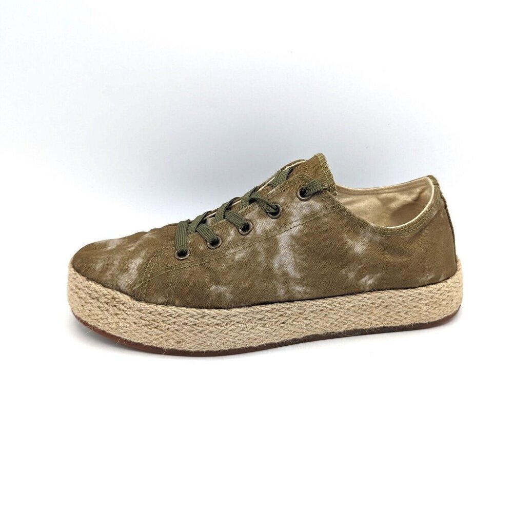 Restricted Platform Camo TIE DYE Batik Slip On Sneakers Casual Shoes Size 8.5